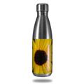 Skin Decal Wrap for RTIC Water Bottle 17oz Yellow Daisy (BOTTLE NOT INCLUDED)