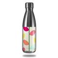 Skin Decal Wrap for RTIC Water Bottle 17oz Plain Leaves (BOTTLE NOT INCLUDED)