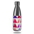 Skin Decal Wrap for RTIC Water Bottle 17oz Triangles Berries (BOTTLE NOT INCLUDED)