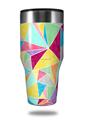 Skin Decal Wrap for Walmart Ozark Trail Tumblers 40oz Brushed Geometric (TUMBLER NOT INCLUDED) by WraptorSkinz