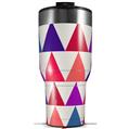 Skin Wrap Decal for 2017 RTIC Tumblers 40oz Triangles Berries (TUMBLER NOT INCLUDED)