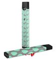 Skin Decal Wrap 2 Pack for Juul Vapes Paper Planes Mint JUUL NOT INCLUDED