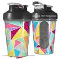 Decal Style Skin Wrap works with Blender Bottle 20oz Brushed Geometric (BOTTLE NOT INCLUDED)