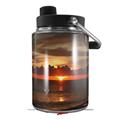 Skin Decal Wrap for Yeti Half Gallon Jug Set Fire To The Sky - JUG NOT INCLUDED by WraptorSkinz