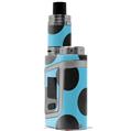 Skin Decal Wrap for Smok AL85 Alien Baby Kearas Polka Dots Black And Blue VAPE NOT INCLUDED