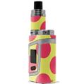 Skin Decal Wrap for Smok AL85 Alien Baby Kearas Polka Dots Pink And Yellow VAPE NOT INCLUDED