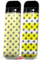 Skin Decal Wrap 2 Pack for Smok Novo v1 Kearas Daisies Yellow VAPE NOT INCLUDED