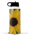 Skin Wrap Decal compatible with Hydro Flask Wide Mouth Bottle 32oz Yellow Daisy (BOTTLE NOT INCLUDED)