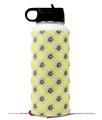 Skin Wrap Decal compatible with Hydro Flask Wide Mouth Bottle 32oz Kearas Daisies Yellow (BOTTLE NOT INCLUDED)