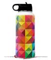 Skin Wrap Decal compatible with Hydro Flask Wide Mouth Bottle 32oz Spectrums (BOTTLE NOT INCLUDED)