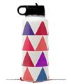 Skin Wrap Decal compatible with Hydro Flask Wide Mouth Bottle 32oz Triangles Berries (BOTTLE NOT INCLUDED)