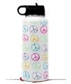 Skin Wrap Decal compatible with Hydro Flask Wide Mouth Bottle 32oz Kearas Peace Signs (BOTTLE NOT INCLUDED)