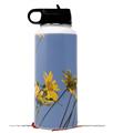 Skin Wrap Decal compatible with Hydro Flask Wide Mouth Bottle 32oz Yellow Daisys (BOTTLE NOT INCLUDED)