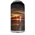 WraptorSkinz Skin Decal Wrap compatible with Yeti 16oz Tall Colster Can Cooler Insulator Set Fire To The Sky (COOLER NOT INCLUDED)