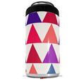 WraptorSkinz Skin Decal Wrap compatible with Yeti 16oz Tall Colster Can Cooler Insulator Triangles Berries (COOLER NOT INCLUDED)