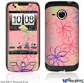 HTC Droid Eris Skin - Kearas Flowers on Pink