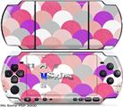 Sony PSP 3000 Skin - Brushed Circles Pink