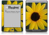 Yellow Daisy - Decal Style Skin (fits Amazon Kindle Touch Skin)
