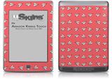 Paper Planes Coral - Decal Style Skin (fits Amazon Kindle Touch Skin)