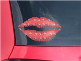 Lips Decal 9x5.5 Paper Planes Coral
