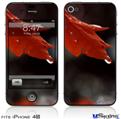 iPhone 4S Decal Style Vinyl Skin - Dripping Leaves
