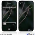 iPhone 4S Decal Style Vinyl Skin - Whisps 2