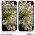 iPhone 4S Decal Style Vinyl Skin - Blossoms
