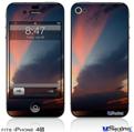 iPhone 4S Decal Style Vinyl Skin - Sunset