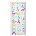 Kearas Peace Signs Door Skin (fits doors up to 34x84 inches)
