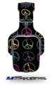 Kearas Peace Signs Black Decal Style Skin (fits Tritton AX Pro Gaming Headphones - HEADPHONES NOT INCLUDED) 