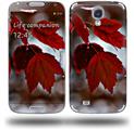 Wet Leaves - Decal Style Skin (fits Samsung Galaxy S IV S4)